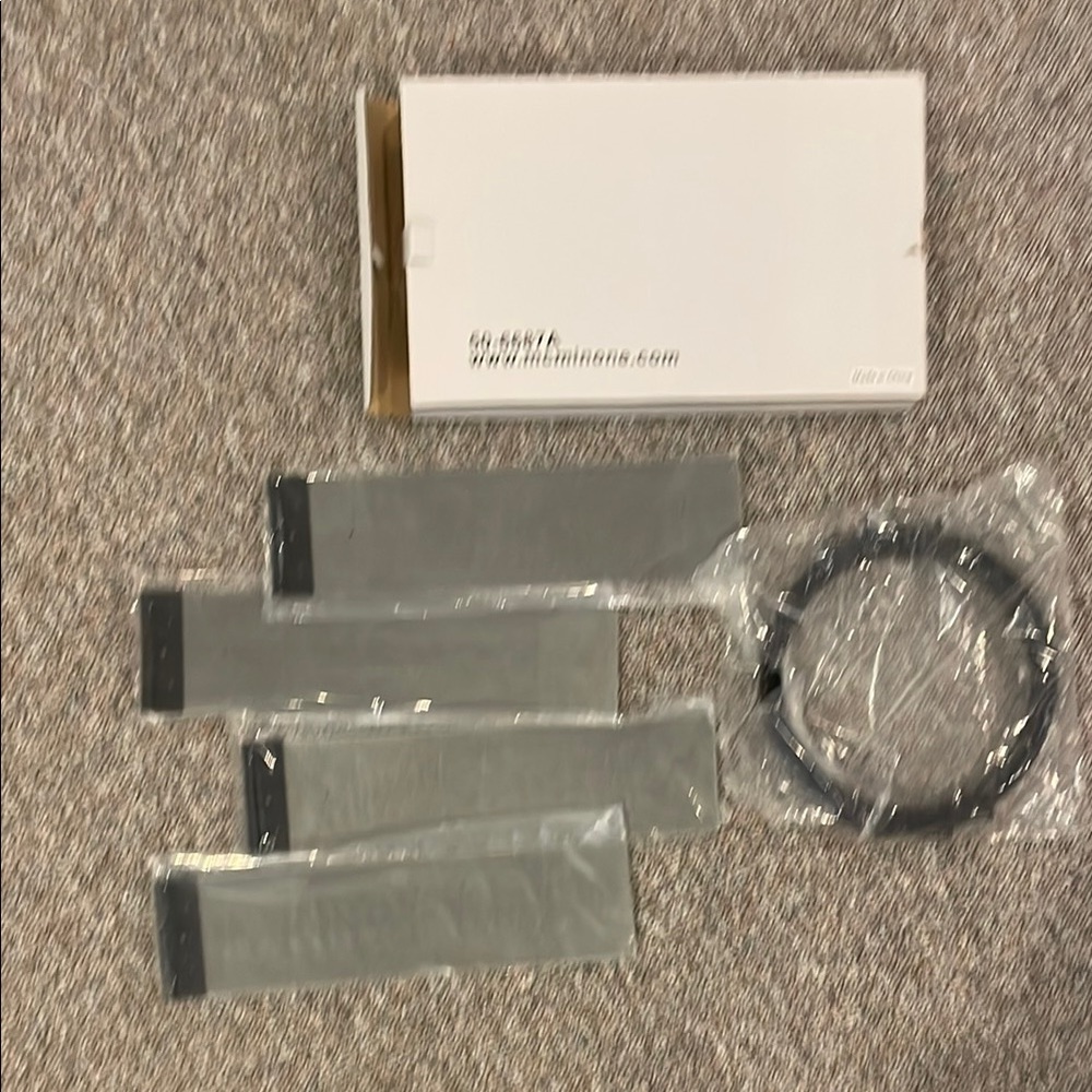 MCM ELECTRONICS - 4 audio panels and 2 hoops new with Box.